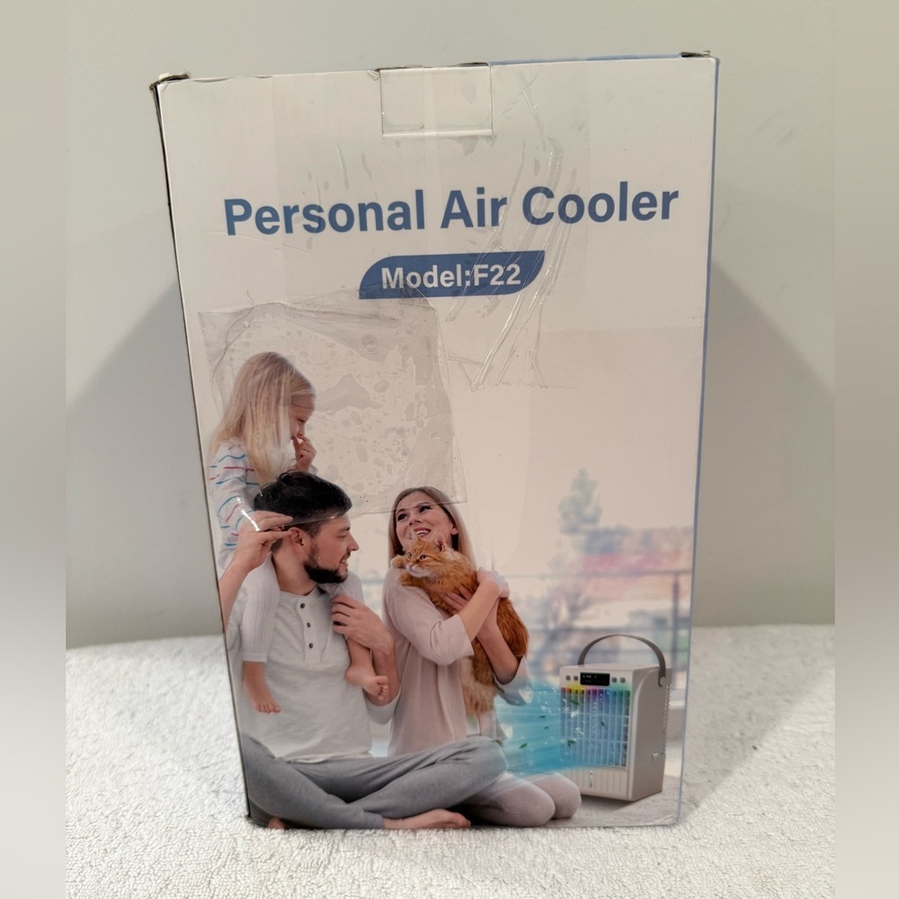 Compact Air Cooler with Water Tank/model F22